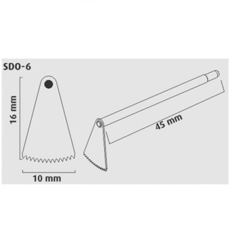 SERRA OSCILATORIA CIRURGICA DENTFLEX SDO6